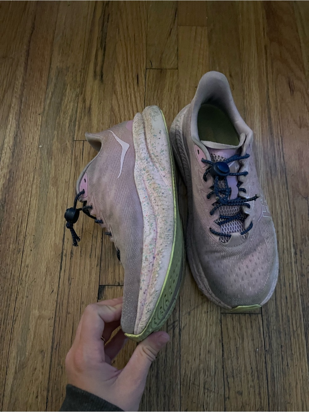HokaWomen’s Pink Athletic Running Shoes
